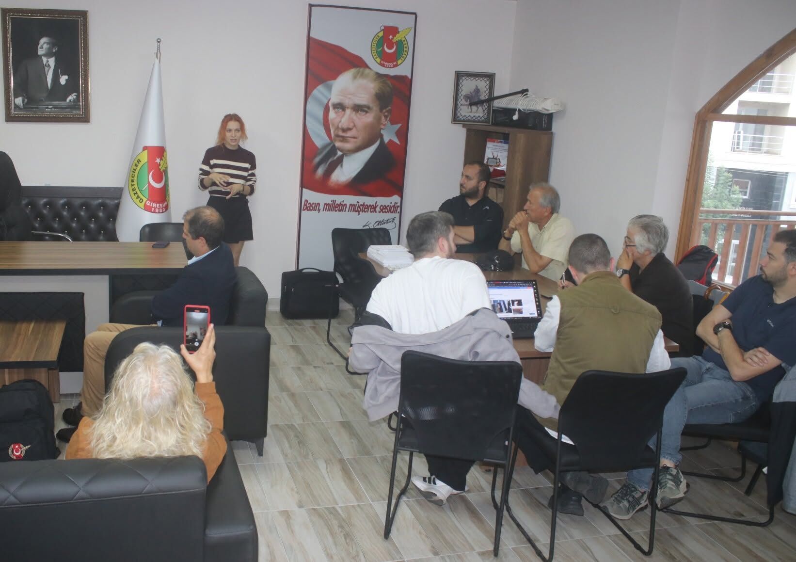 Giresun’da Gazetecilere Bilgi Edinme Hakkı Eğitimi Gerçekleştirildi